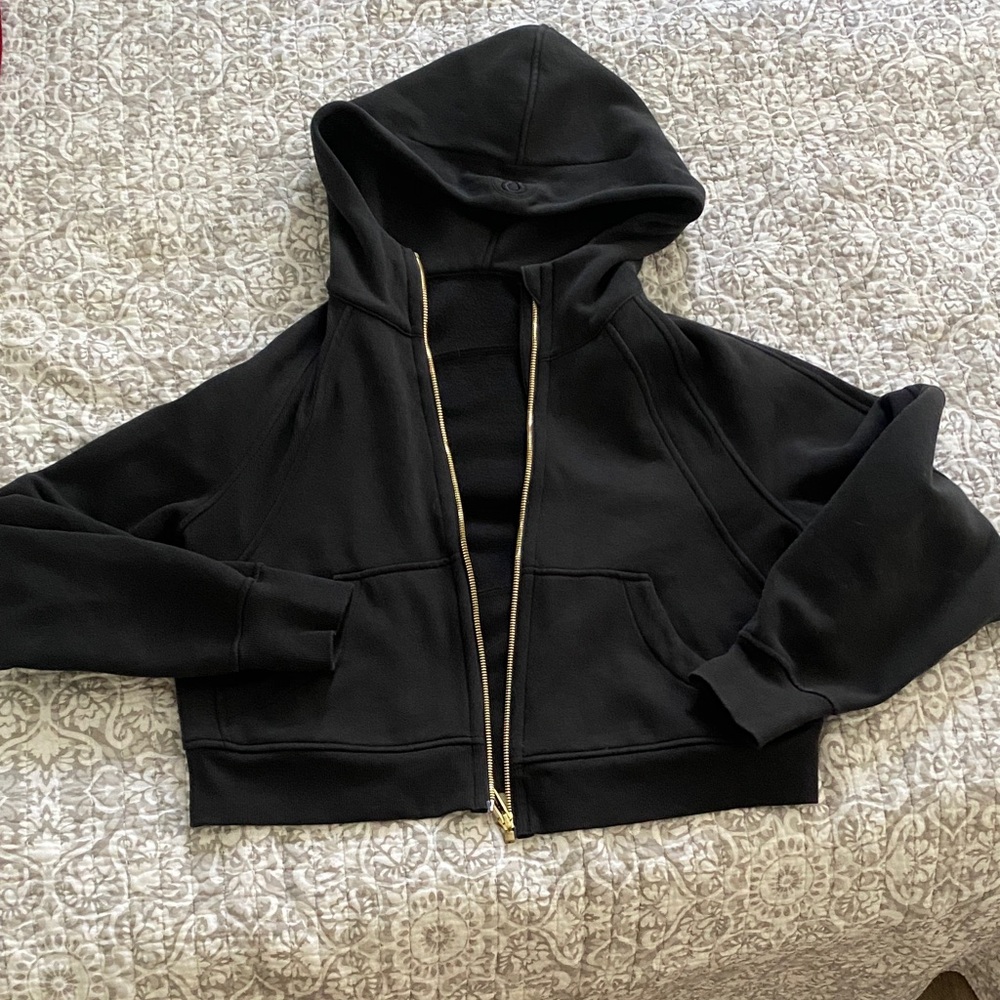 lululemon athletica Black Zip-Up Hoodie